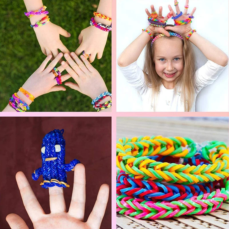 Rubber Bands Loom DIY Handmade - Jewelry Making Hand Tools ulasan dan harga
