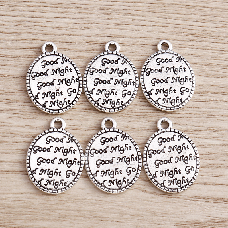Tusember 15Pcs 15*21mm Alloy S - Jewelry Making Date Night ulasan dan harga