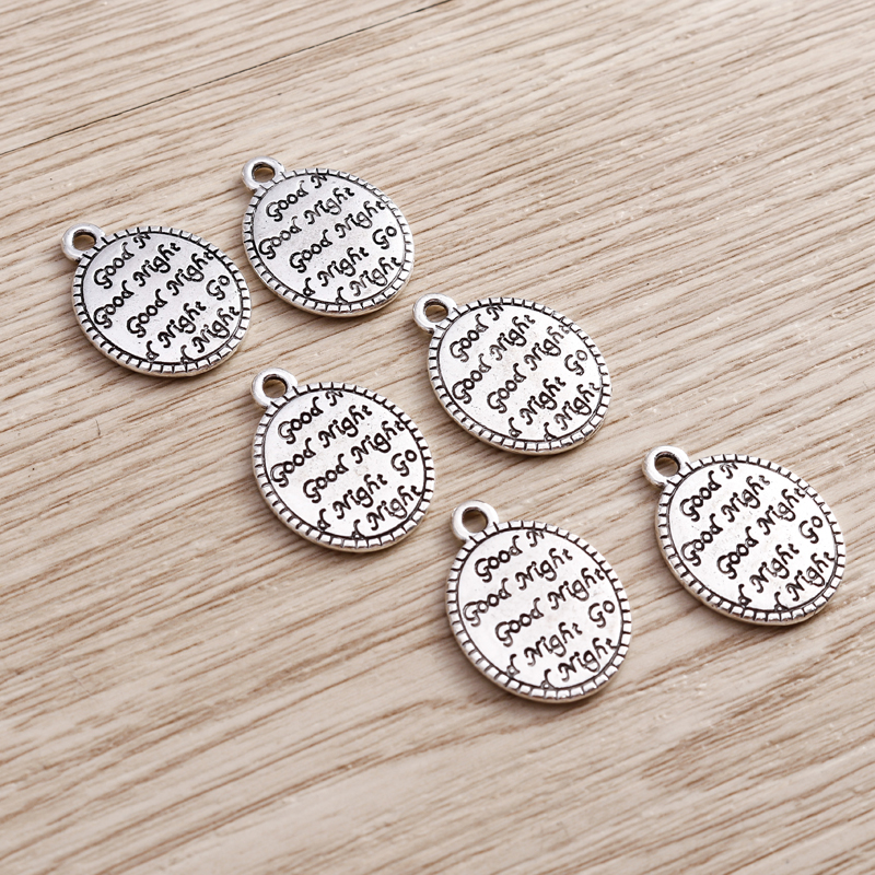 Tusember 15Pcs 15*21mm Alloy S - Jewelry Making Date Night ulasan dan harga