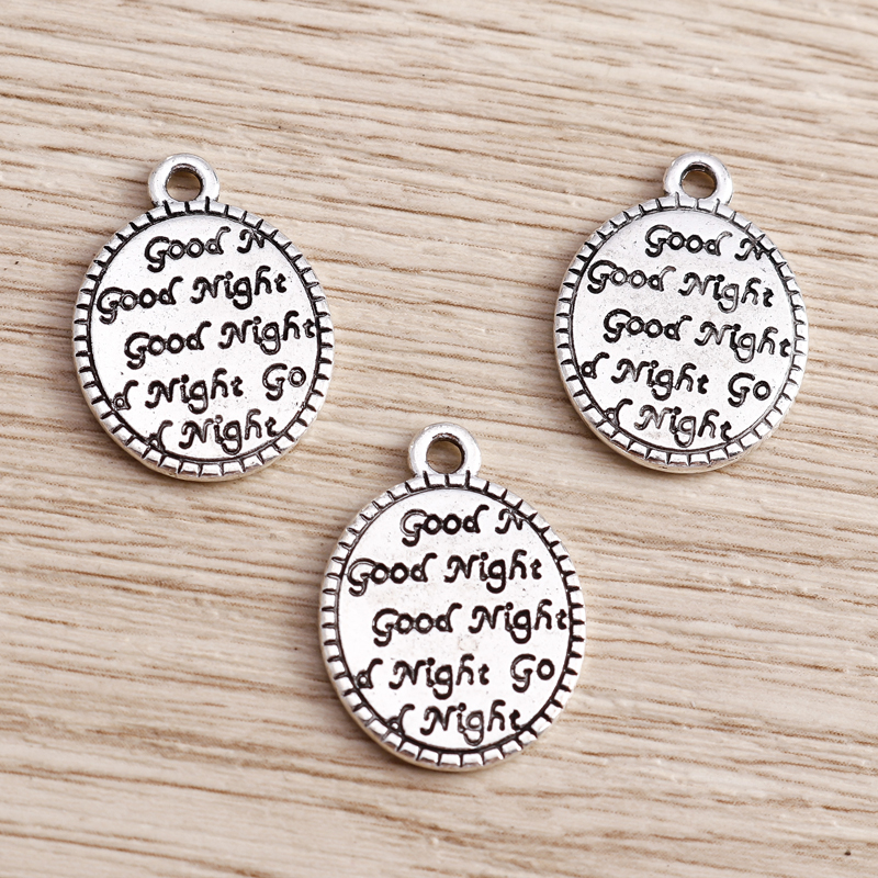 Tusember 15Pcs 15*21mm Alloy S - Jewelry Making Date Night ulasan dan harga