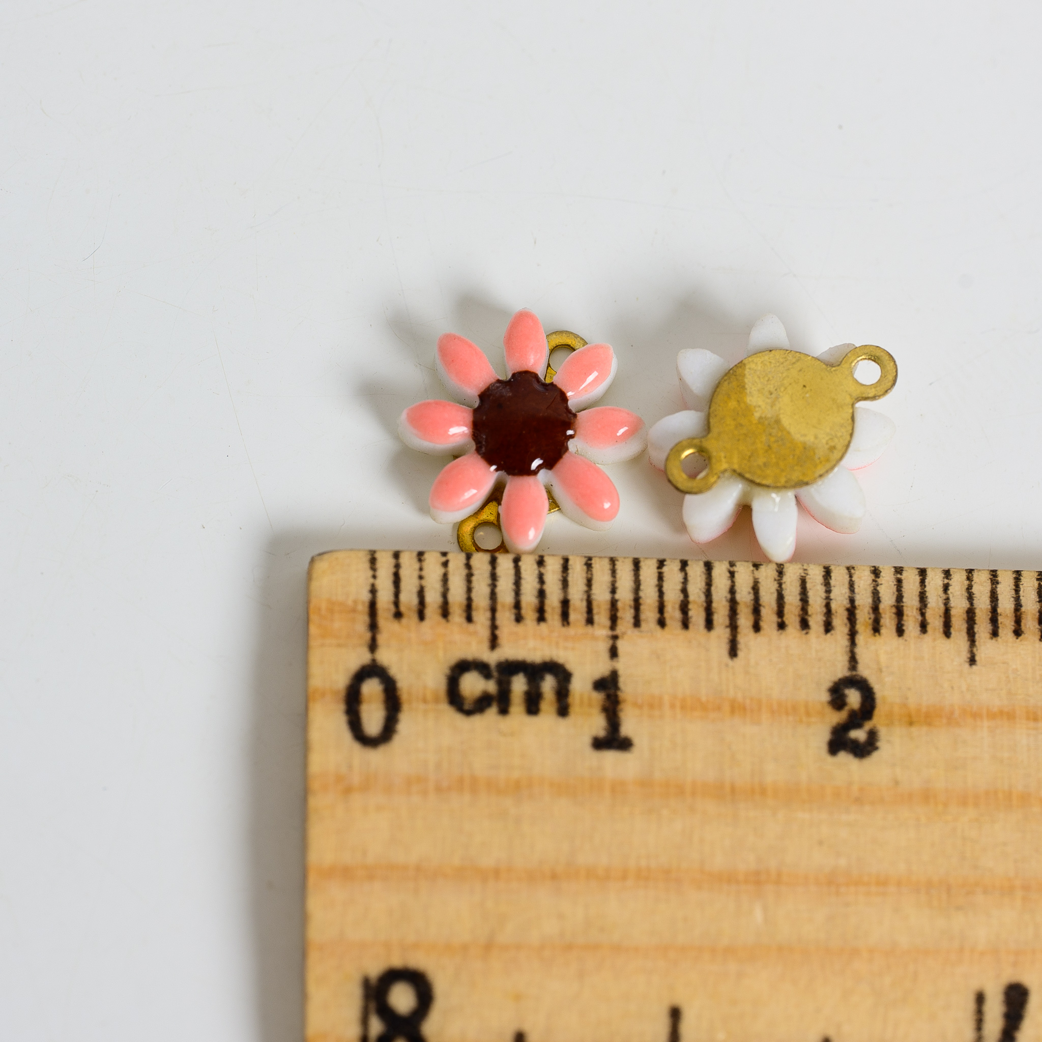 5pcs DIY Ceramic Flower Beads  - Jewelry Making Qc ulasan dan harga