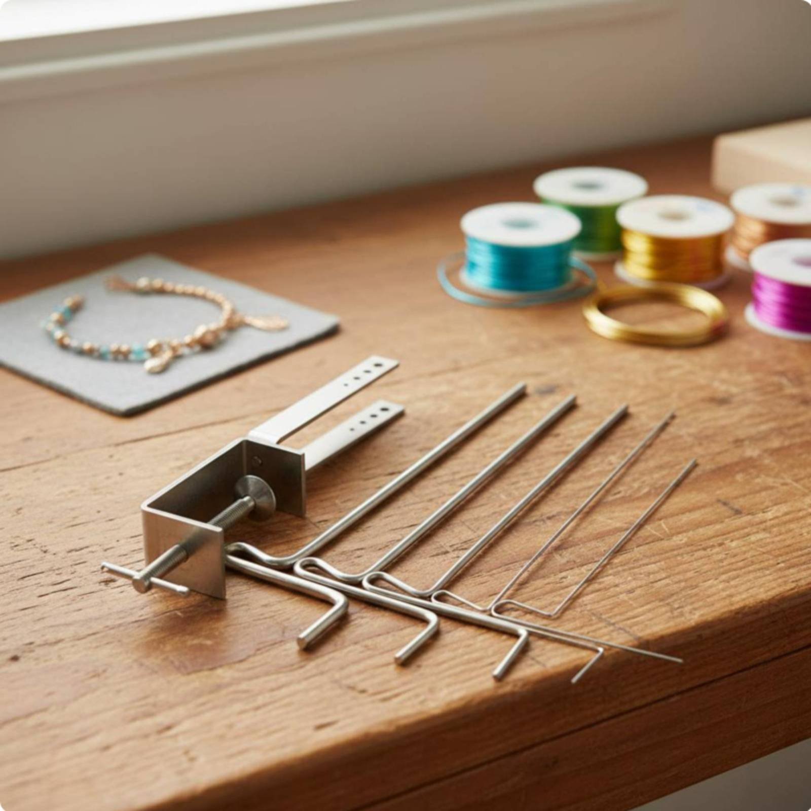 Stepped Wire Looping Rod Sturd - Jewelry Making Ring Tool ulasan dan harga