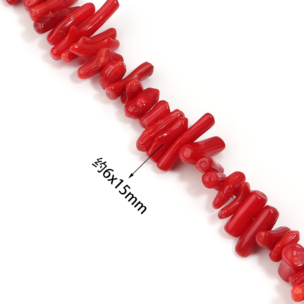 1Strand 6x15mm Natural Stone C - Jewelry Making Gemstones ulasan dan harga