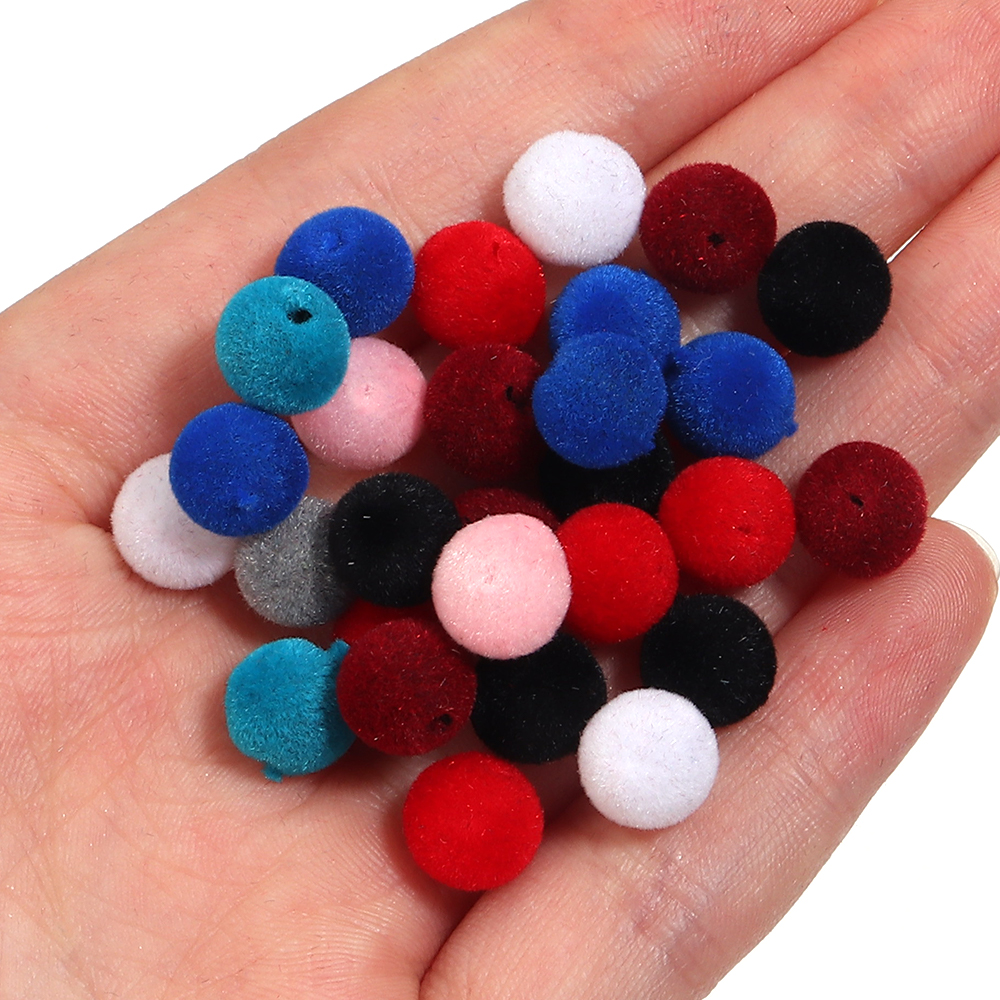 100Pcs/Lot Colorful Velvet Fab - Bead Mat Velvet ulasan dan harga