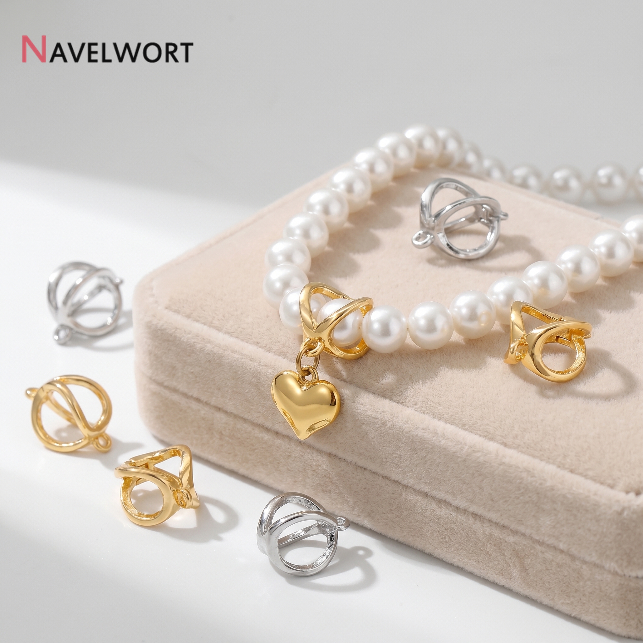 14K Gold Plated Brass Metal Ho - Jewelry Making Hardware ulasan dan harga