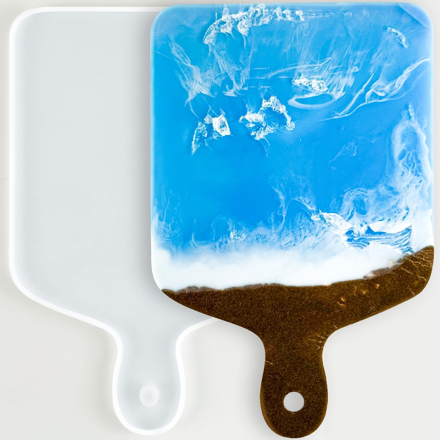 DIY Crystal Epoxy Silicone Mol - Jewelry Making Board ulasan dan harga