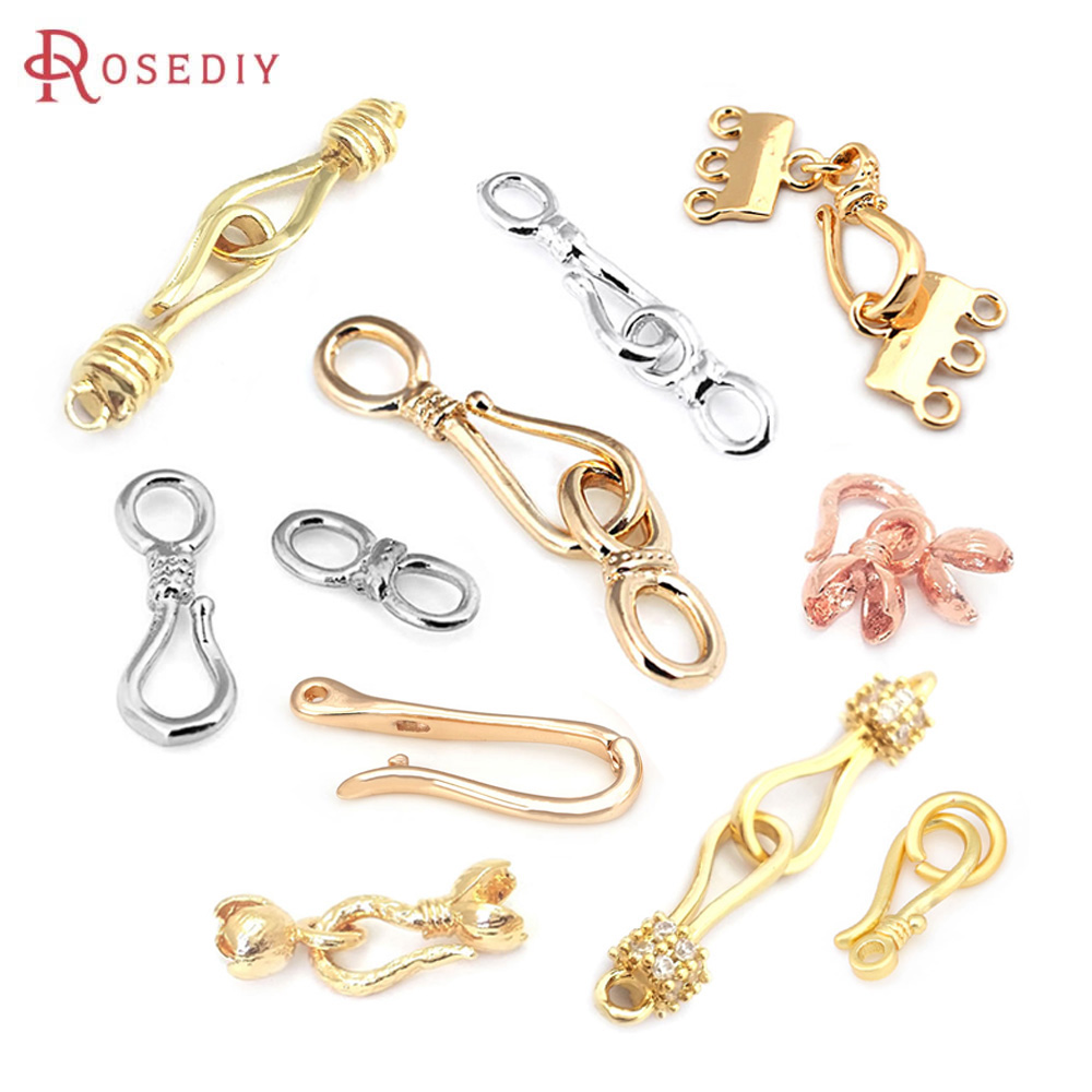 18K Gold Color Silver Color Br - Jewelry Making Findings ulasan dan harga