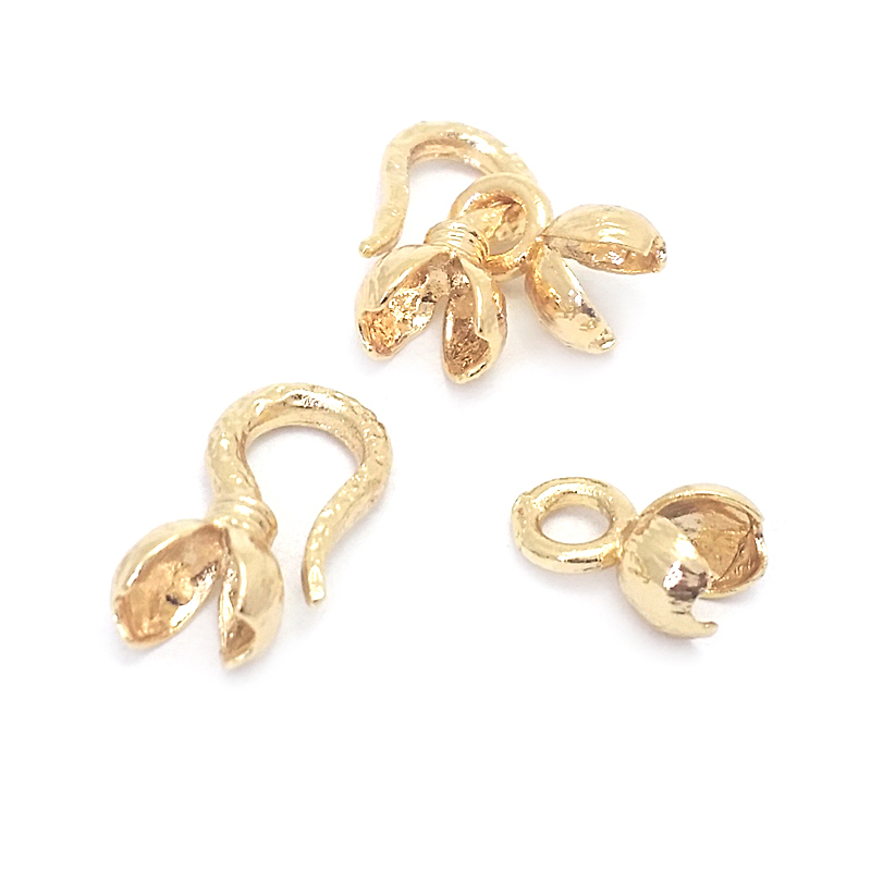 18K Gold Color Silver Color Br - Jewelry Making Findings ulasan dan harga