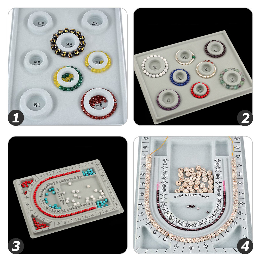 2Pcs Necklace Design Board Bea - Jewelry Making Board ulasan dan harga
