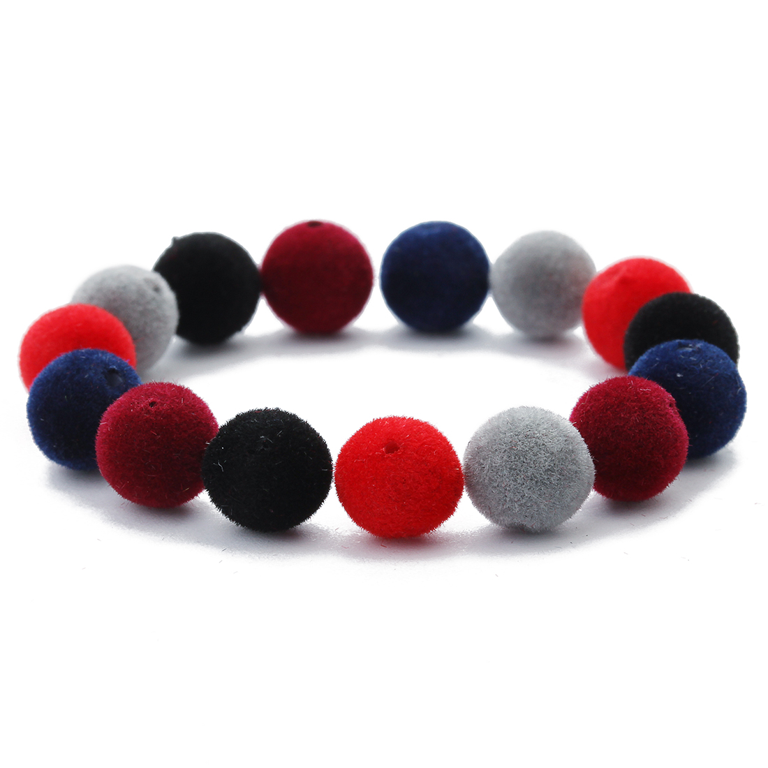 500g/lot 8/10mm Velvet Resin B - Bead Mat Velvet ulasan dan harga