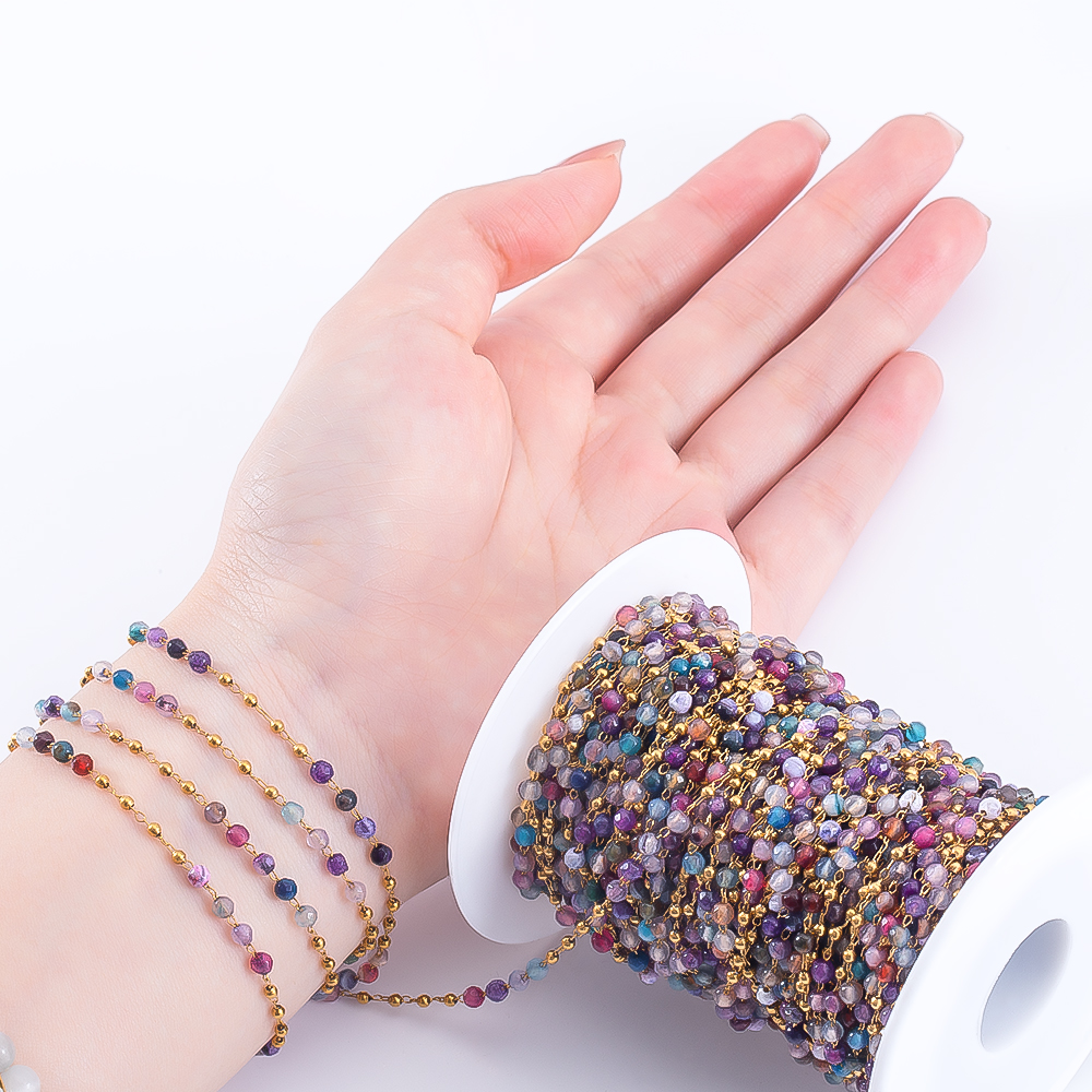 0.5M 1M Stainless Steel Colore - Jewelry Making Gemstones ulasan dan harga