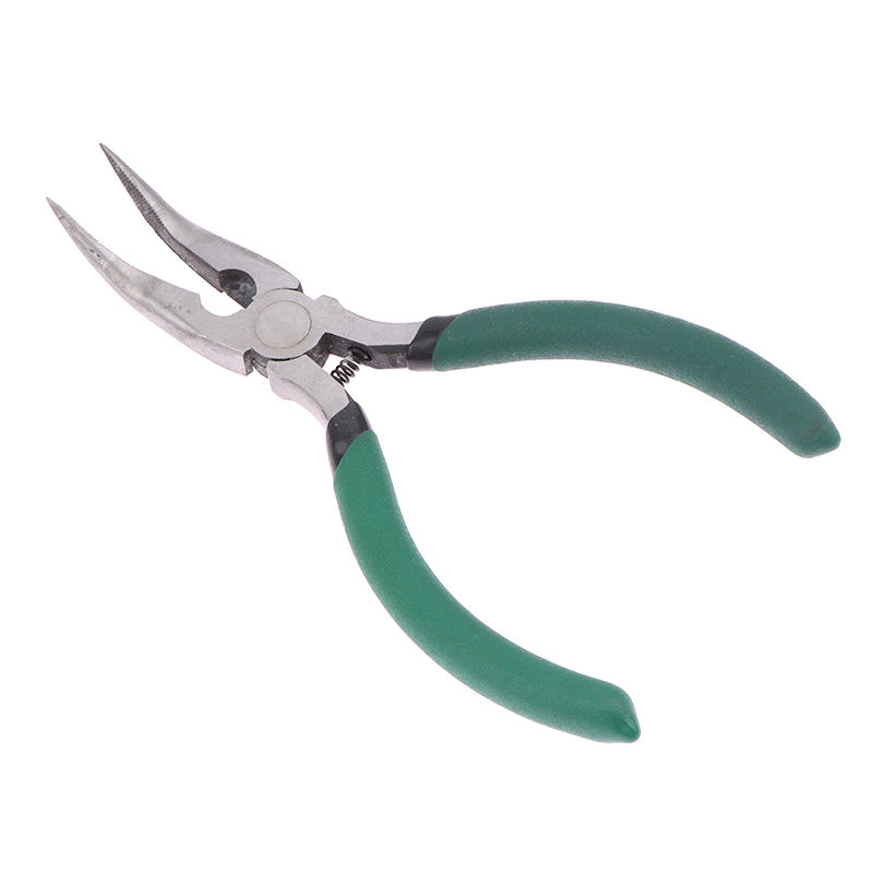 ‘1PC Flat Curved Nose Pliers R - Jewelry Making Loop Pliers ulasan dan harga