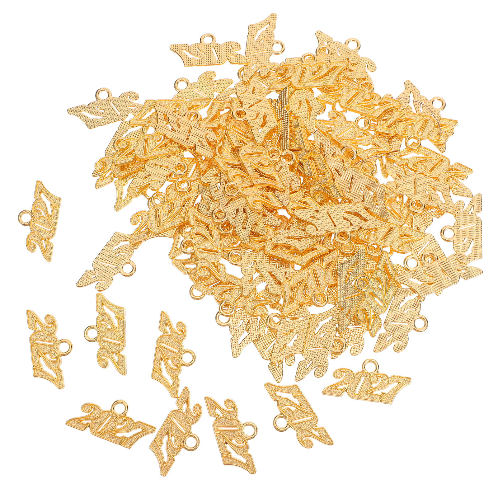 100Pcs 2027 Tassel Charms Grad - Jewelry Making Classes ulasan dan harga