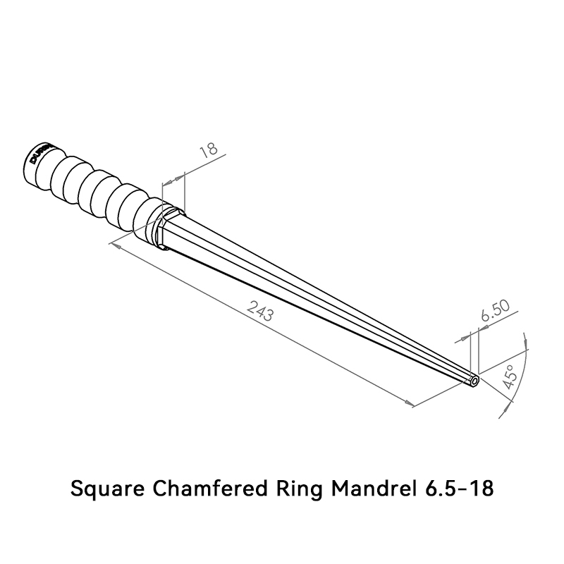 Durston Hardened Square Chamfe - Xtool Jewelry Making ulasan dan harga