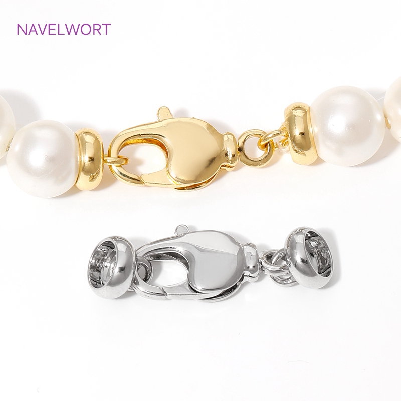 18K Gold Plated Brass Lobster  - Jewelry Making Hardware ulasan dan harga
