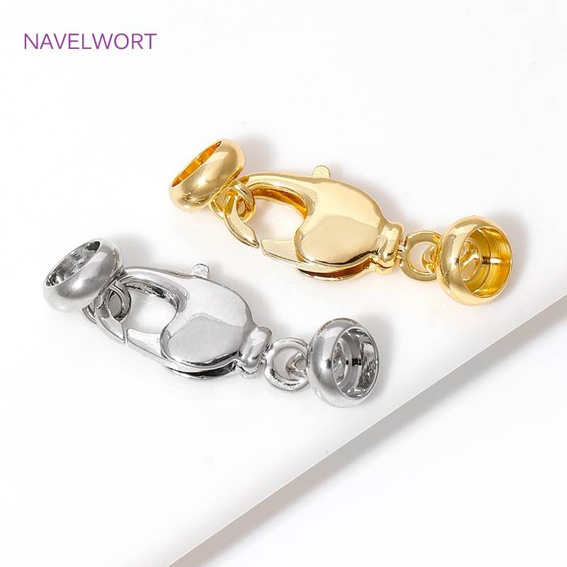 18K Gold Plated Brass Lobster  - Jewelry Making Hardware ulasan dan harga