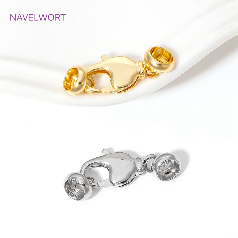 18K Gold Plated Brass Lobster  - Jewelry Making Hardware ulasan dan harga