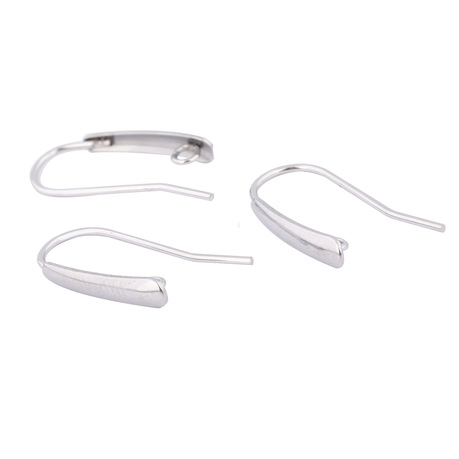40pcs Stainless Steel Earring  - Jewelry Making Metal Supplies ulasan dan harga