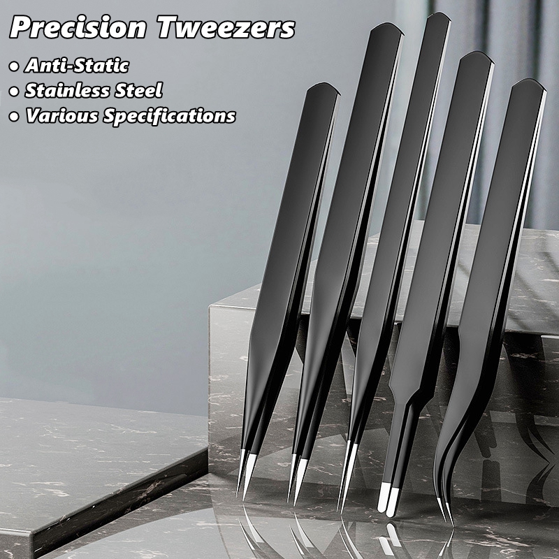 Precision Tweezers Set, Premiu - Jewelry Making Hand Tools ulasan dan harga
