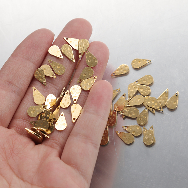 50pcs/lot Brass Charms Wire Dr - Jewelry Making Drawing ulasan dan harga
