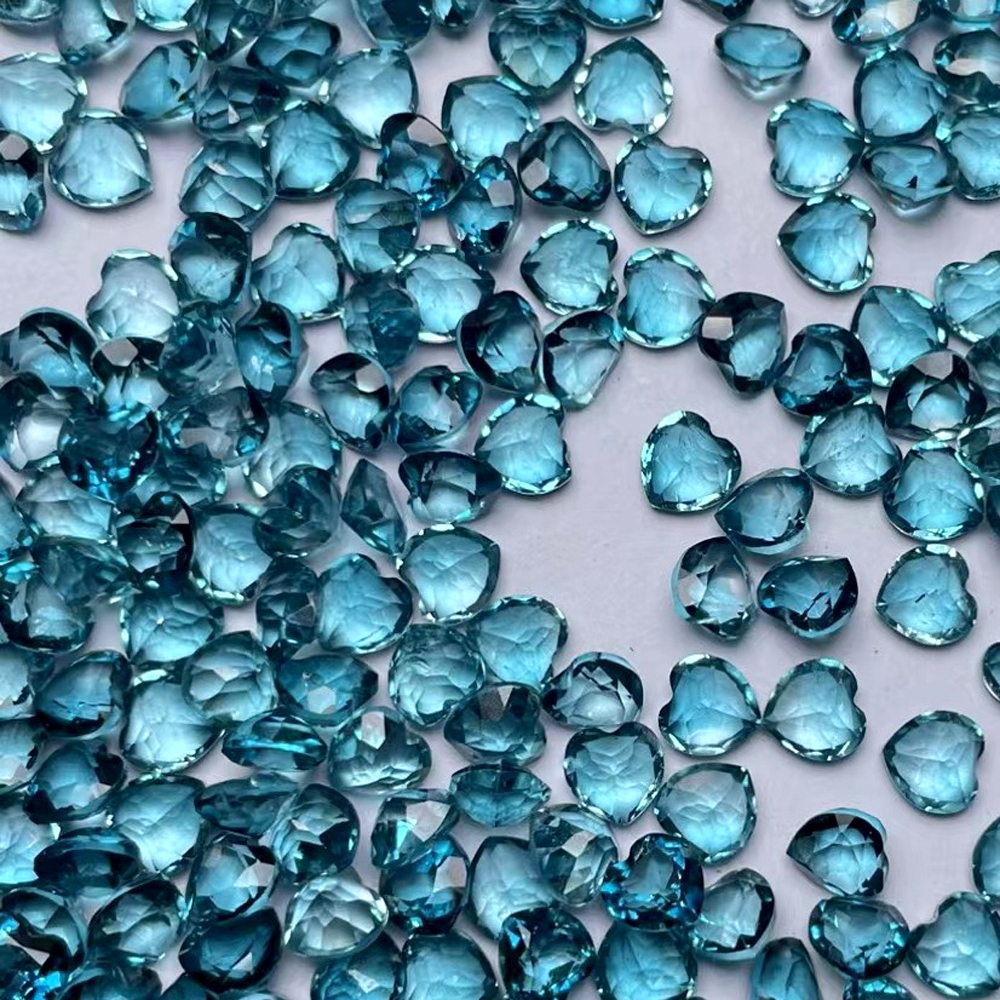 Real Natural Stone Heart 4-10m - Jewelry Making In London ulasan dan harga