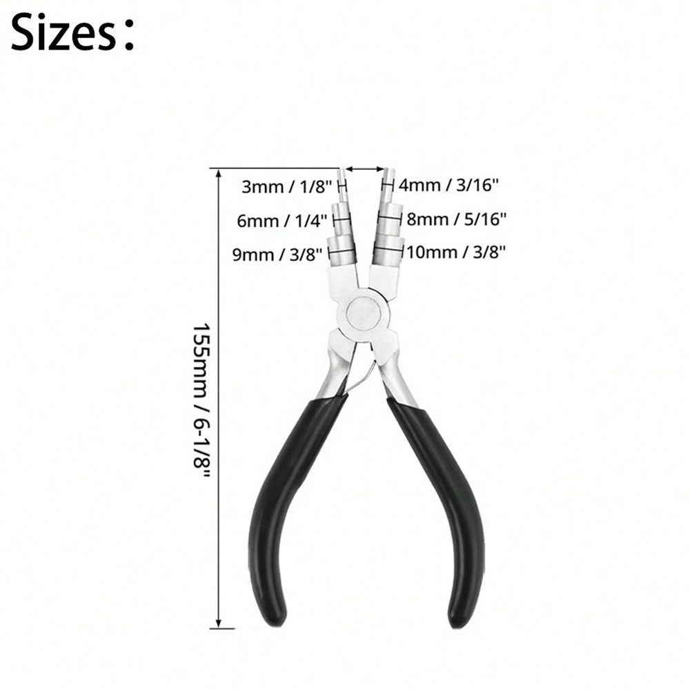 AHT 6-Step Bail Making Pliers, - Jewelry Making Loop Pliers ulasan dan harga