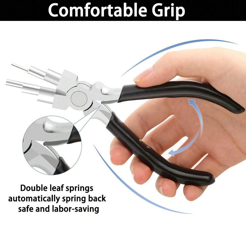 AHT 6-Step Bail Making Pliers, - Jewelry Making Loop Pliers ulasan dan harga
