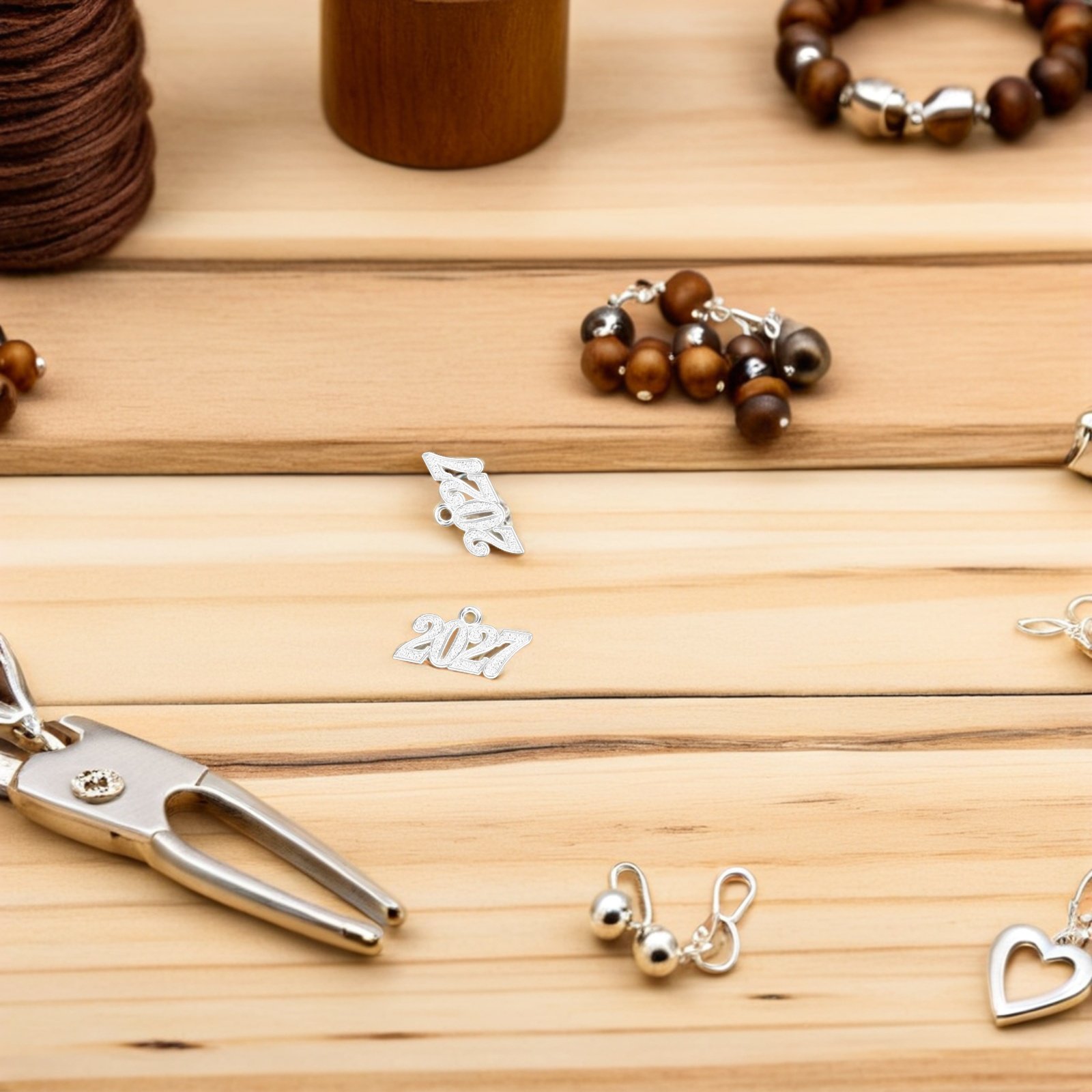 50Pcs 2027 Graduation Tassel C - Jewelry Making Classes ulasan dan harga