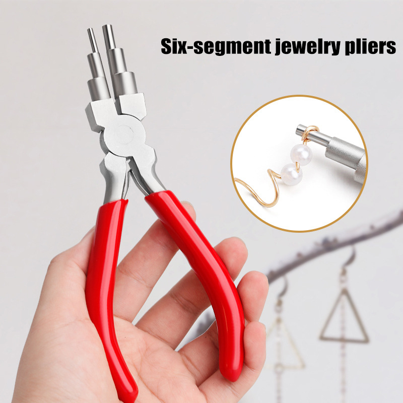1Pcs  6-in-1 Iron Wire Looping - Jewelry Making Loop Pliers ulasan dan harga