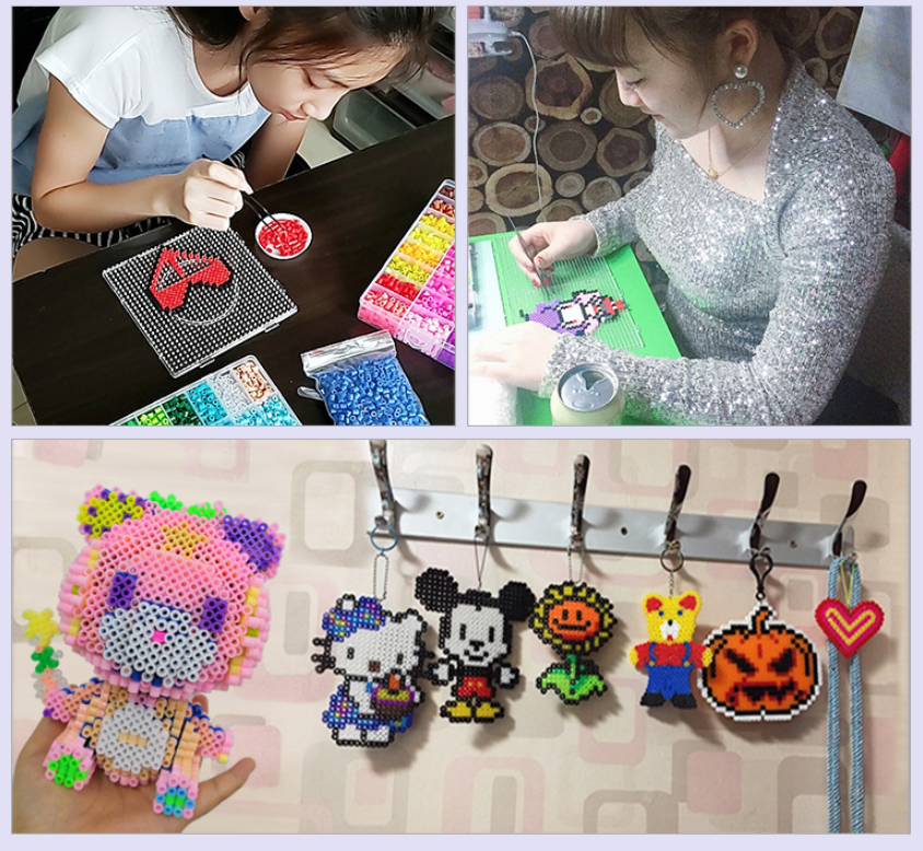 4Pcs 2.6mm Hama Beads Square L - Jewelry Making Board ulasan dan harga