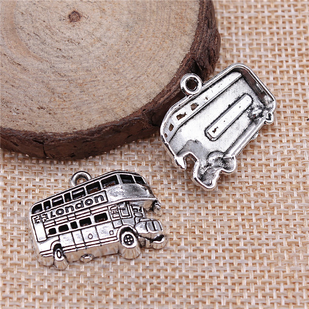 IFOCUS 10pcs/Lot London Bus Ch - Jewelry Making In London ulasan dan harga