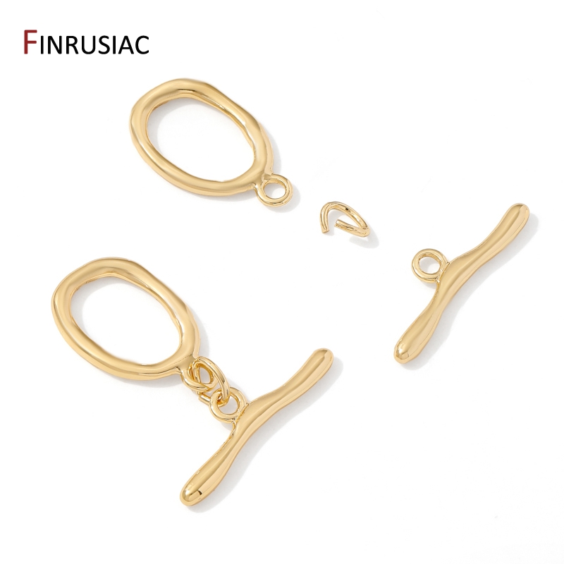 18K Gold Plated Brass Oval/Hea - Jewelry Making Metal Supplies ulasan dan harga