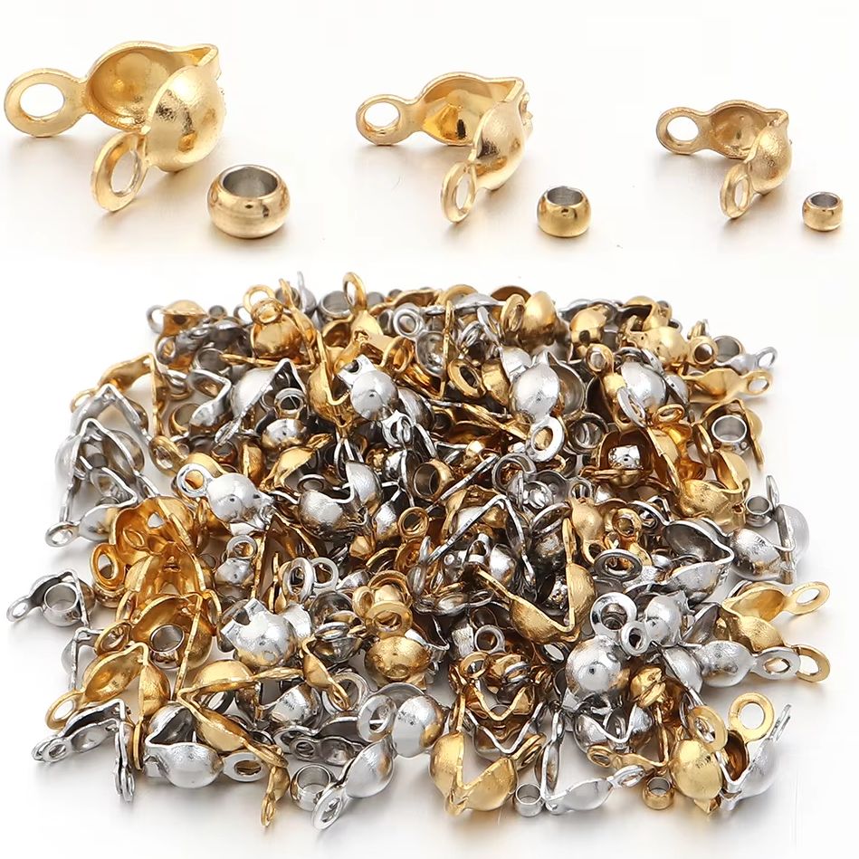 40-200pcs Stainless Steel Conn - Jewelry Making Hardware ulasan dan harga
