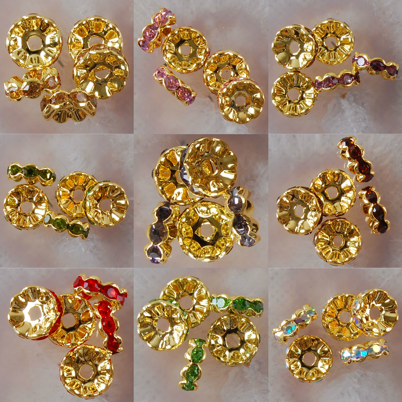 5Pcs 3x10mm Multicolor Crystal - Jewelry Making Classes ulasan dan harga