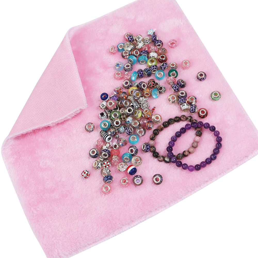 1 Piece Color Jewelry Display  - Bead Mat Velvet ulasan dan harga