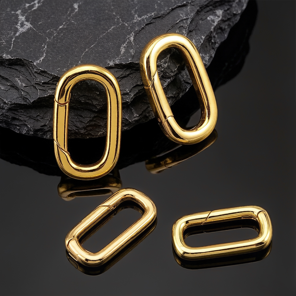 2pcs 18K Gold Plated Filled Ov - Jewelry Making Hardware ulasan dan harga