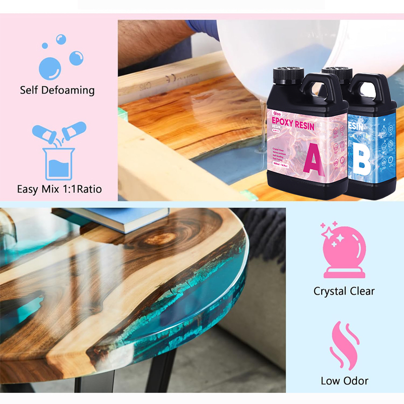 Crystal Clear 1:1 Epoxy Resin  - Jewelry Making Board ulasan dan harga