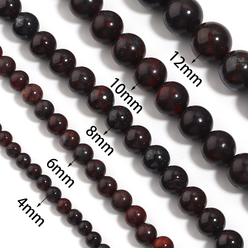4/6/8/10/12mm Natural Stone Ma - Jewelry Making Gemstones ulasan dan harga