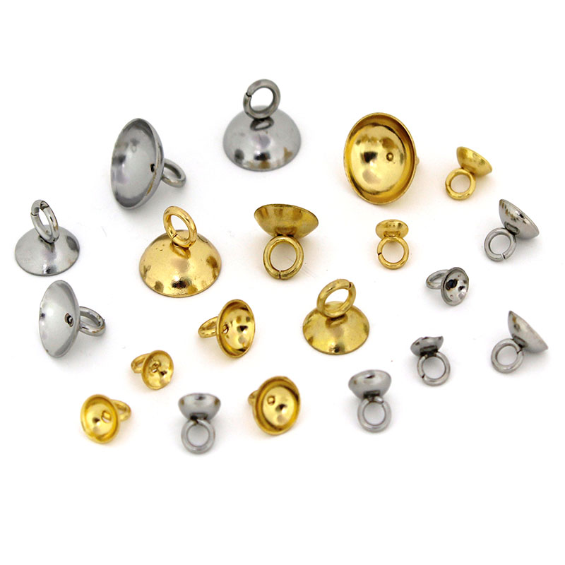 20Pcs 4/5/6/8/10mm Stainless S - Jewelry Making Findings ulasan dan harga