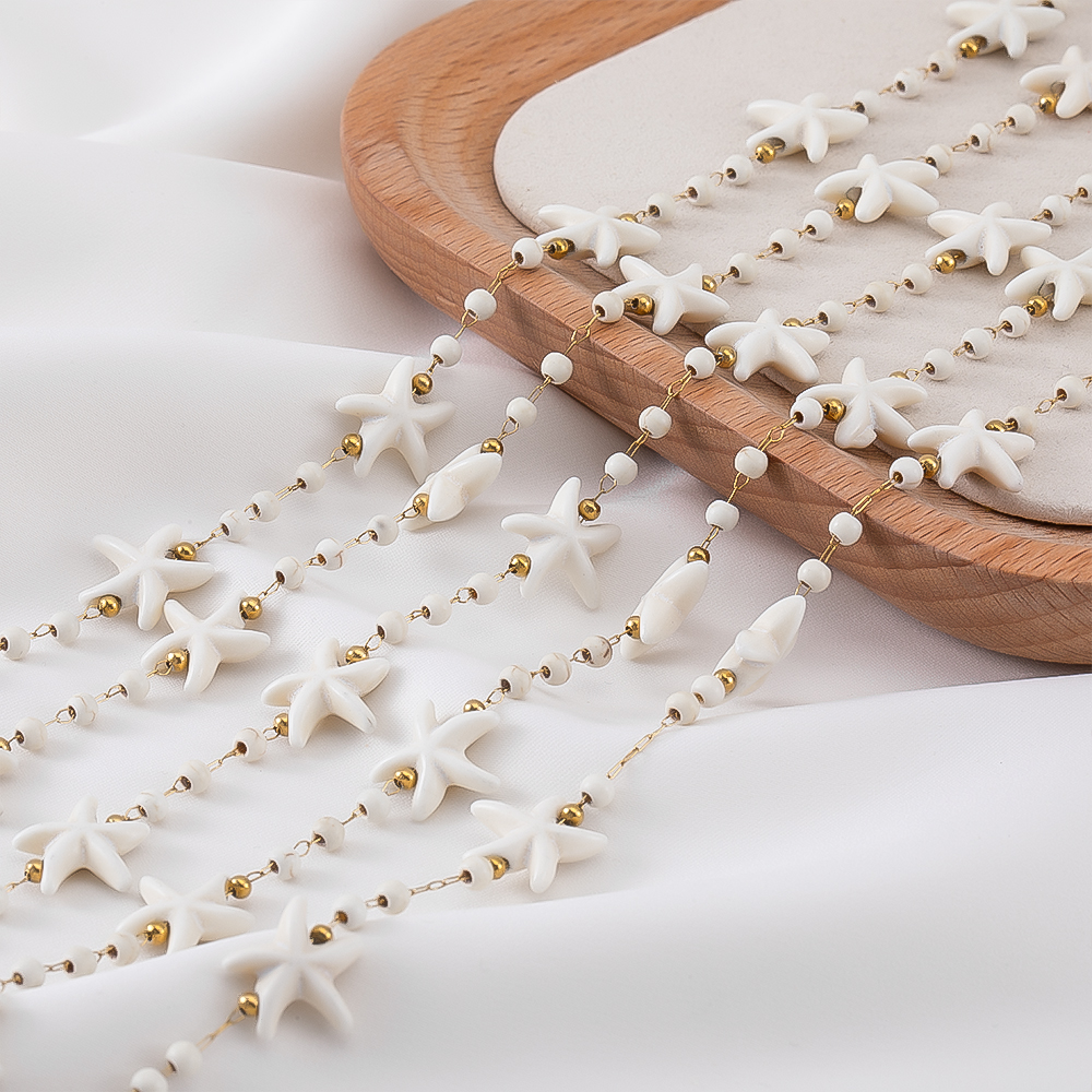 1M Boho Chain Stainless Steel  - Jewelry Making Gemstones ulasan dan harga