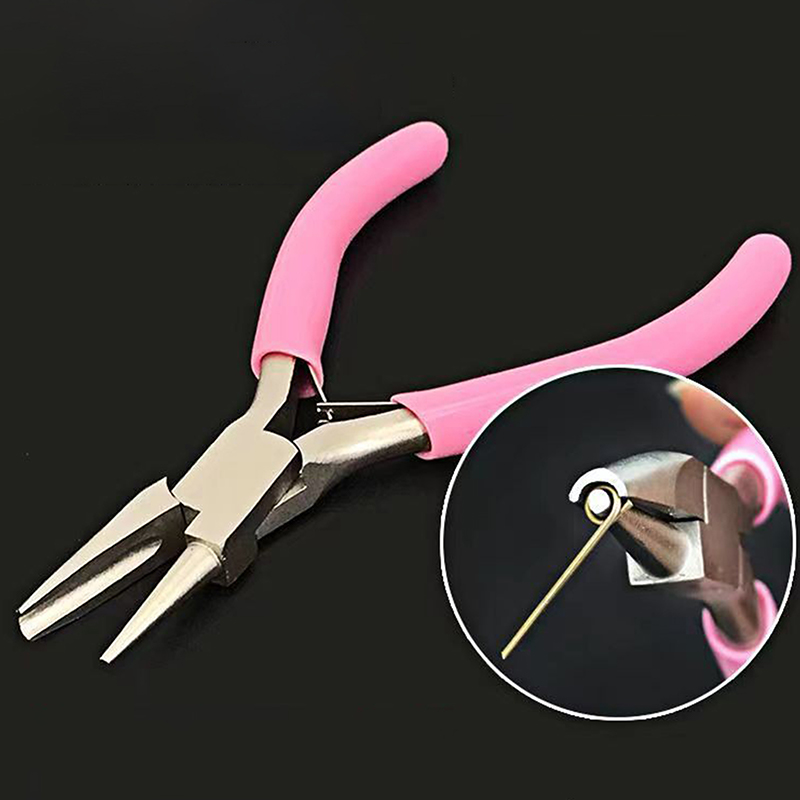 [F] Round Concave Pliers Wire  - Jewelry Making Loop Pliers ulasan dan harga