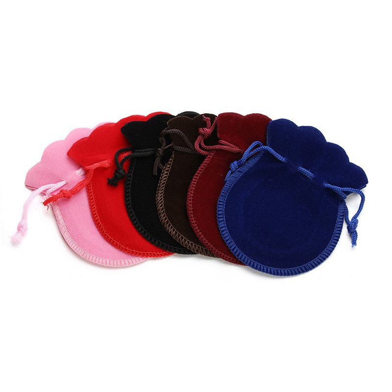 10pcs Calabash Drawstring Bags - Bead Mat Velvet ulasan dan harga
