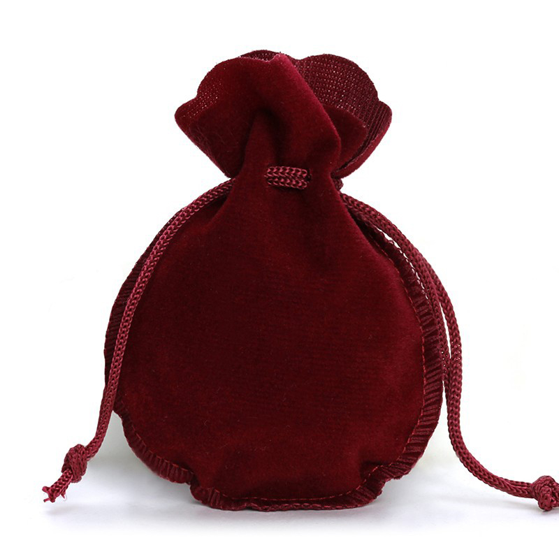 10pcs Calabash Drawstring Bags - Bead Mat Velvet ulasan dan harga